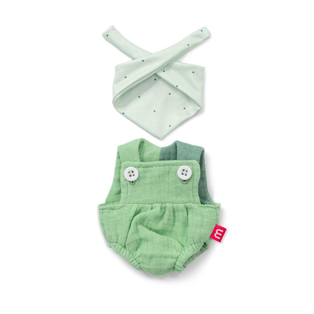 Clothing Forest Overalls & Headscarf - For 21cm Doll, 8413082316679