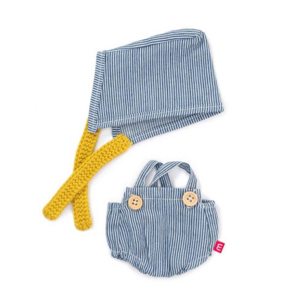 Clothing Sea Overalls & Headscarf - For 21cm Doll, 8413082316693