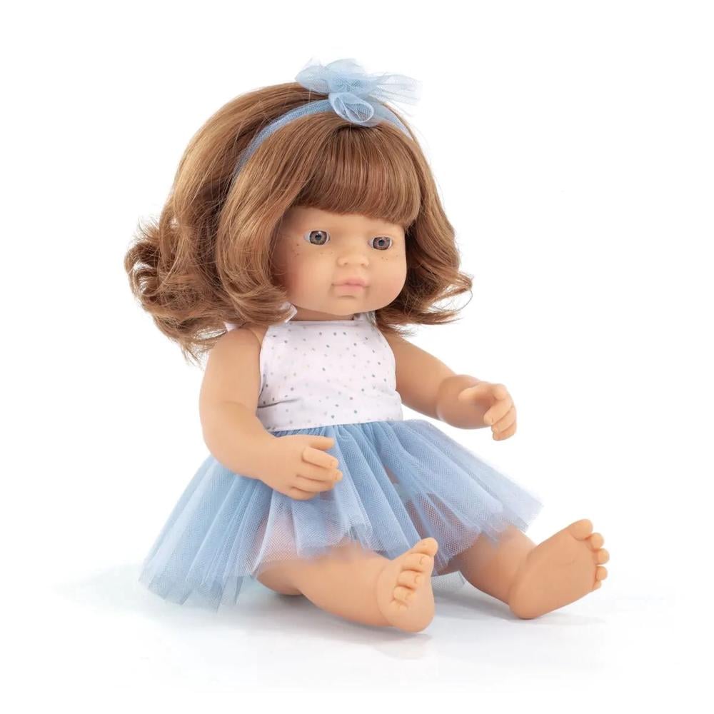 Miniland My Friends & Me Baby Doll Redhead Girl - 38cm by Miniland - ISBN: 8413082332037