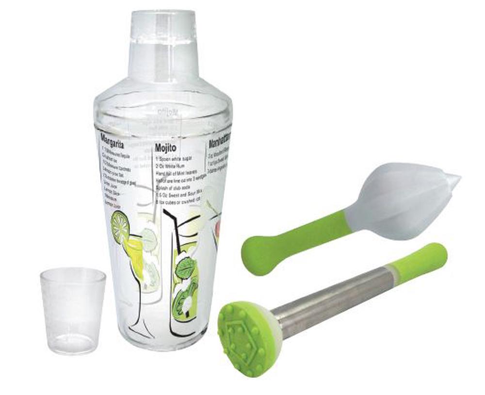 Cocktail Set Bartender Kit (Clear), 8414606409921