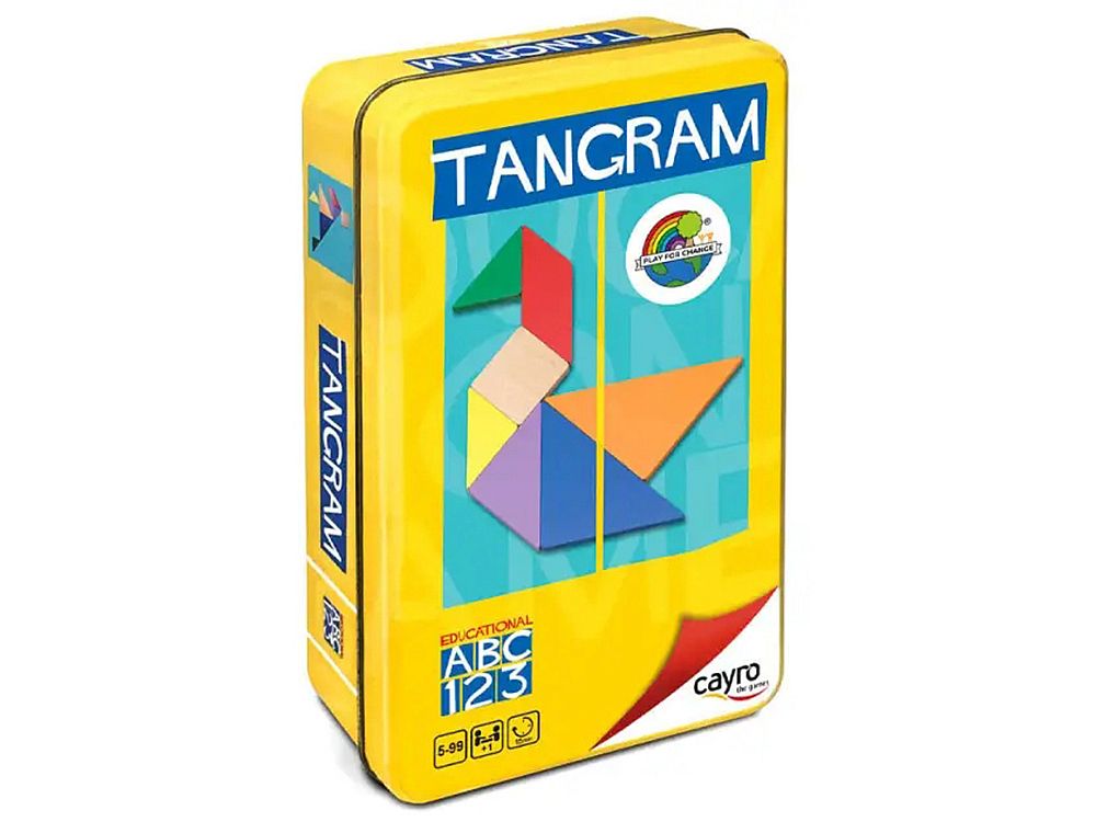 Cayro Tangram Tin Wood Pieces | Buy online at The Nile