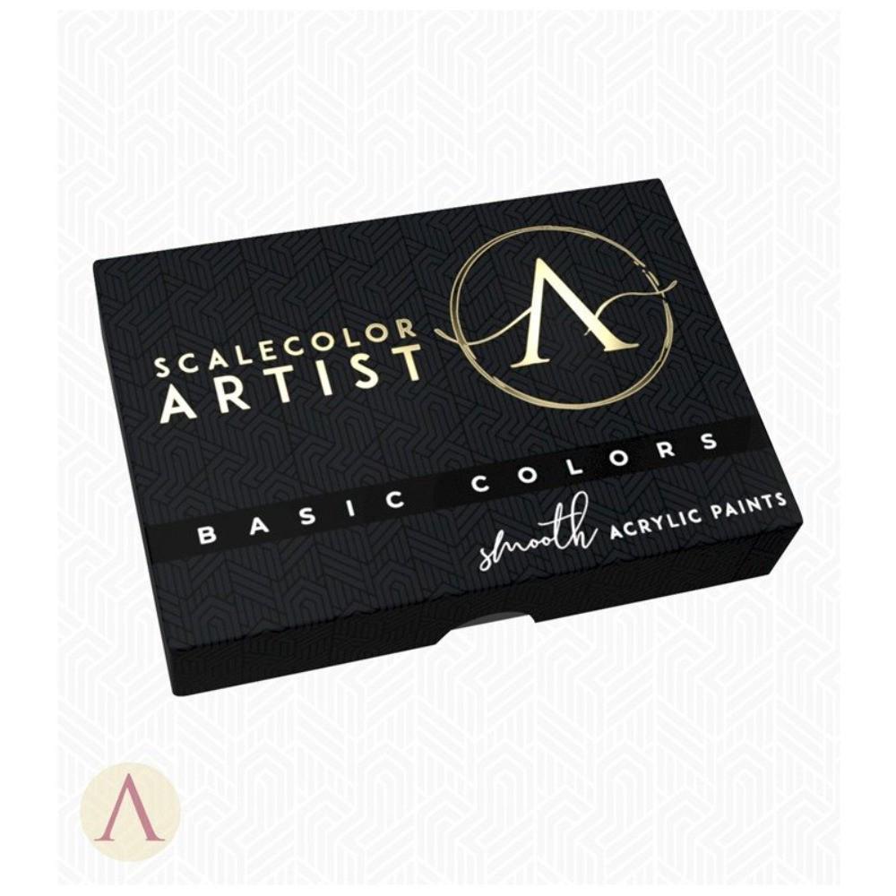 Scale 75 Scalecolor Artist Basic Colours Paint Set | Buy online at The Nile