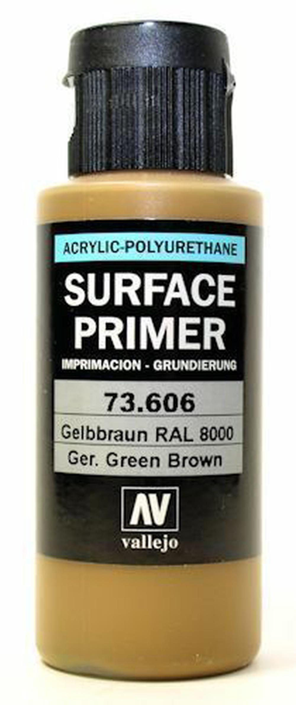 Vallejo Surface Primer (German Green Brown) - 60mL