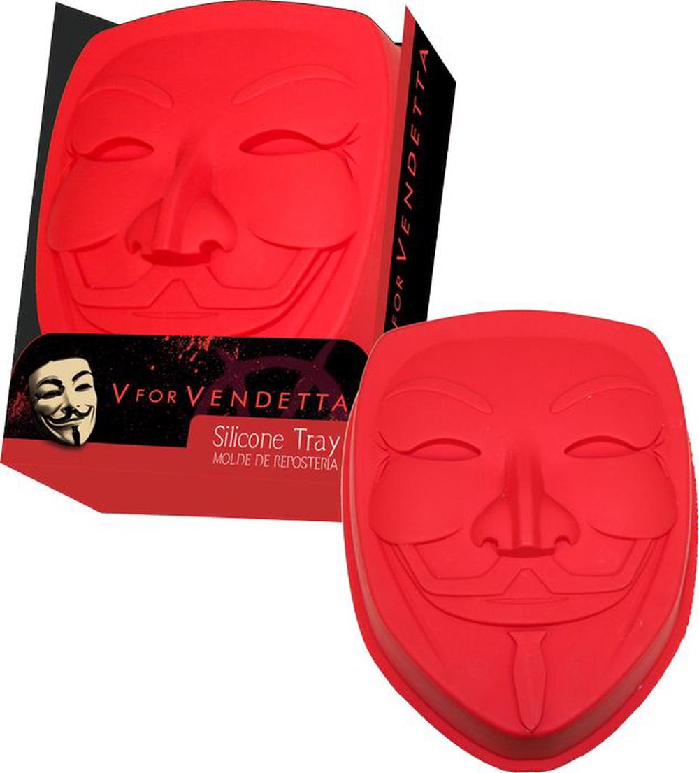 SD Toys V For Vendetta - Mask Silicone Cake Mould, 8436541022393