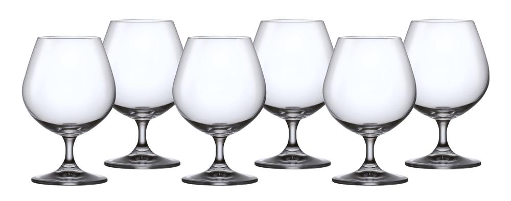 Bohemia Lara Brandy Glass, Set of 6 - 400mL | Buy online at The Nile