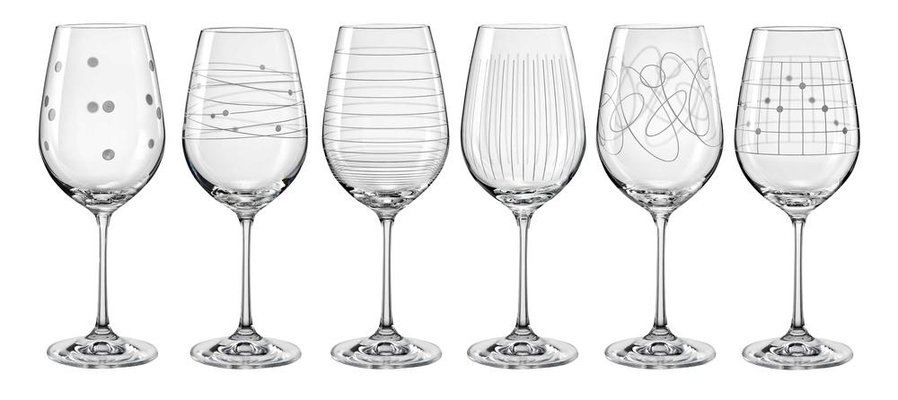Elements Wine Glass, Set of 6 - 450mL, 8593401842512
