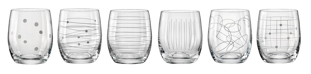 Elements Old Fashion Glass, Set of 6 - 300mL, 8593401842543
