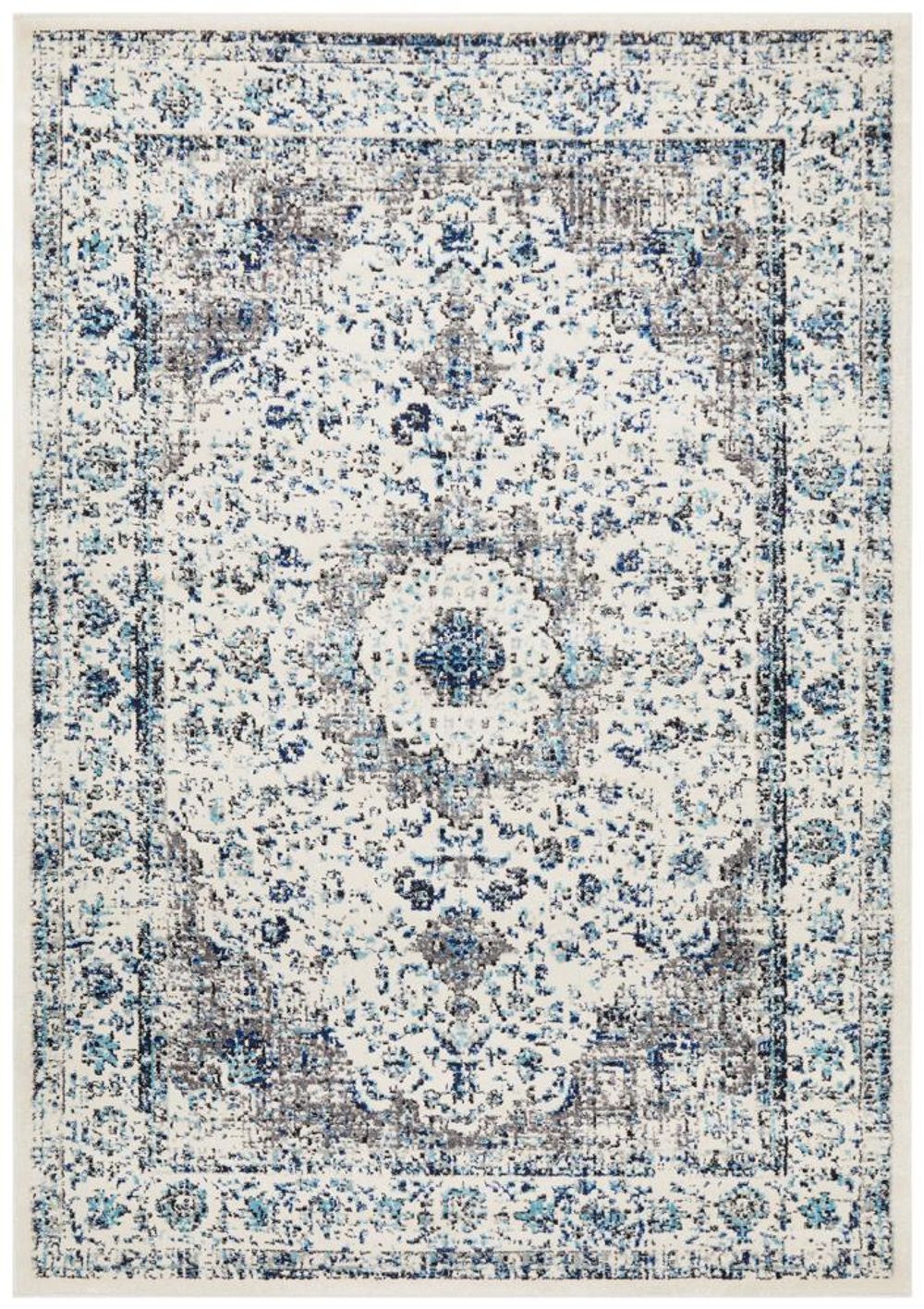 Rug Culture Mist Transitional Rug (White) - 290x200cm by Rug Culture - ISBN: 8694561171273