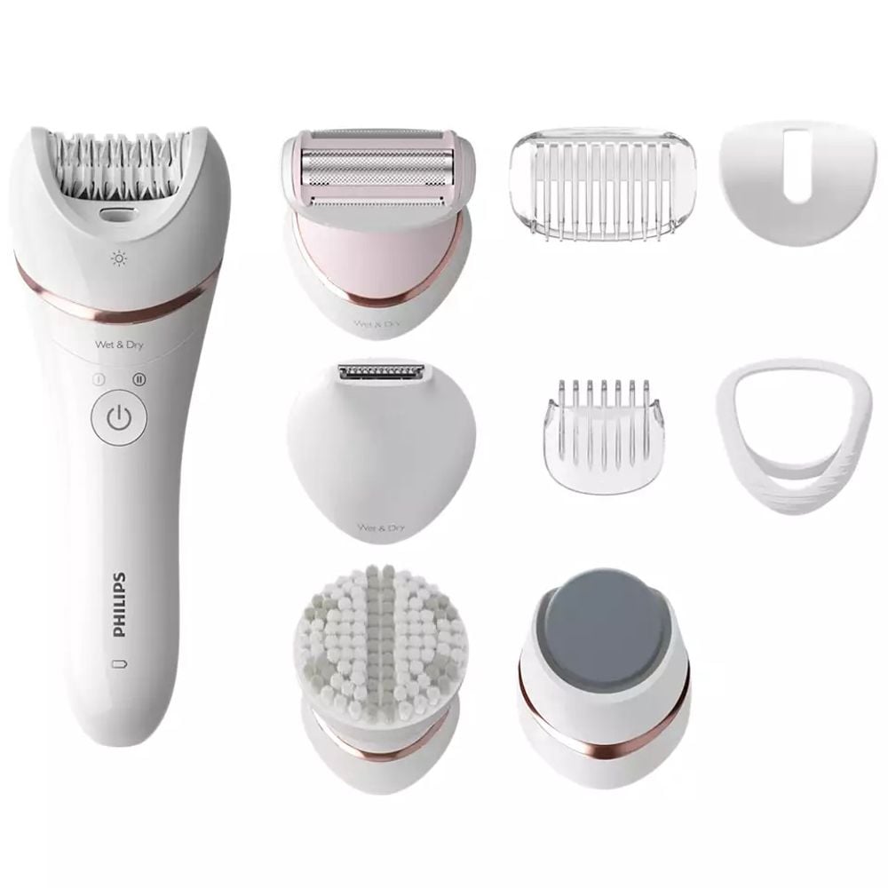 Philips Series 8000 Wet & Dry Epilator, 9 Accessories by Philips - ISBN: 8710103936657