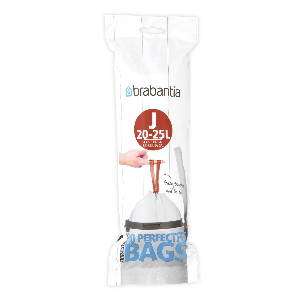 Brabantia PerfectFit Bags Code J - 23L, 20 Bags by Brabantia - ISBN: 8710755115585