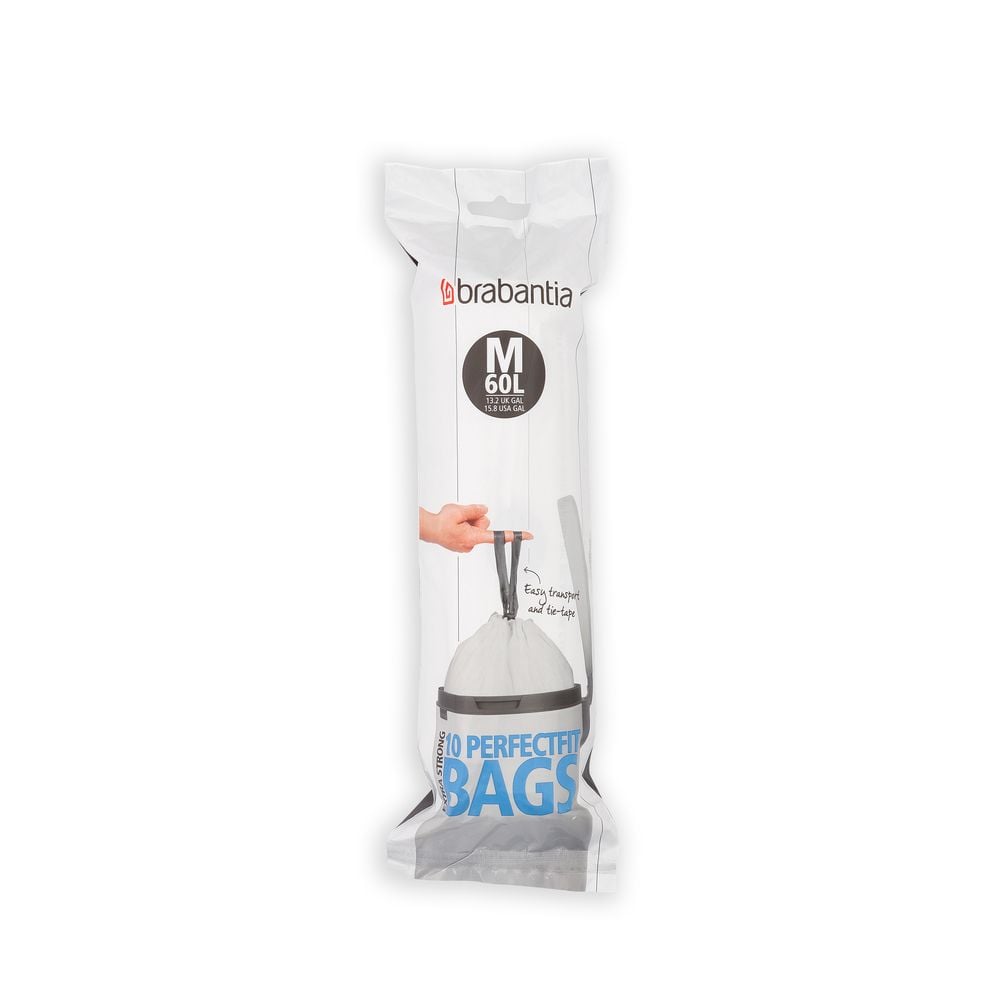 Brabantia Perfect Fit Bags, 10 Bags - 60 Litre by Brabantia - ISBN: 8710755126901