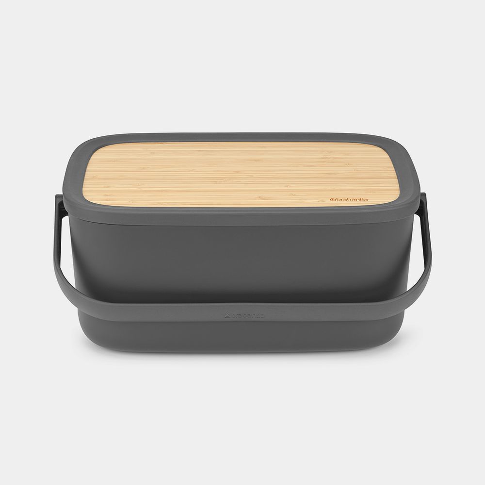 Brabantia Nic Bread Bin (Dark Grey) by Brabantia - ISBN: 8710755128264