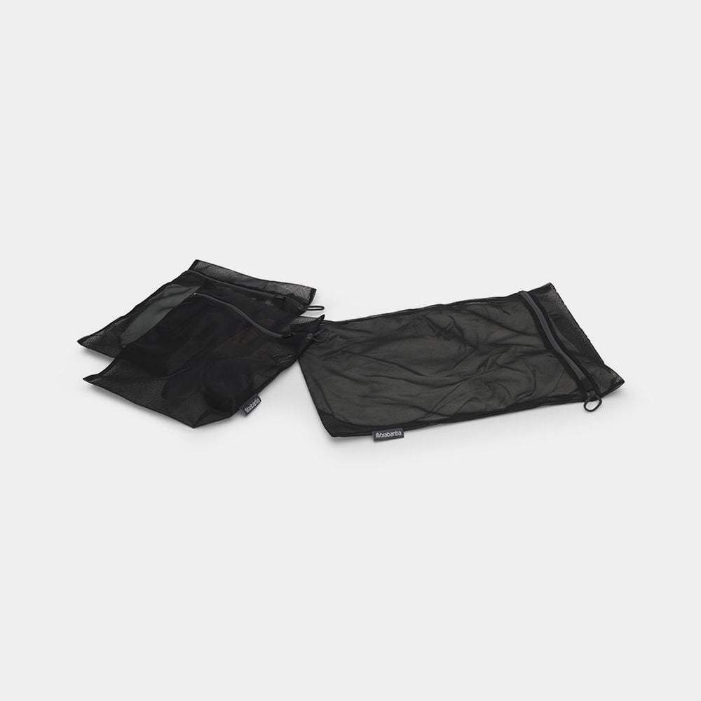 Brabantia Wash Bags, Set of 3 (Black) by Brabantia - ISBN: 8710755149566