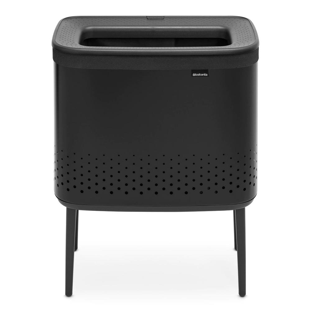 Brabantia Bo Laundry Bin (Matt Black) 60L Buy online at The Nile