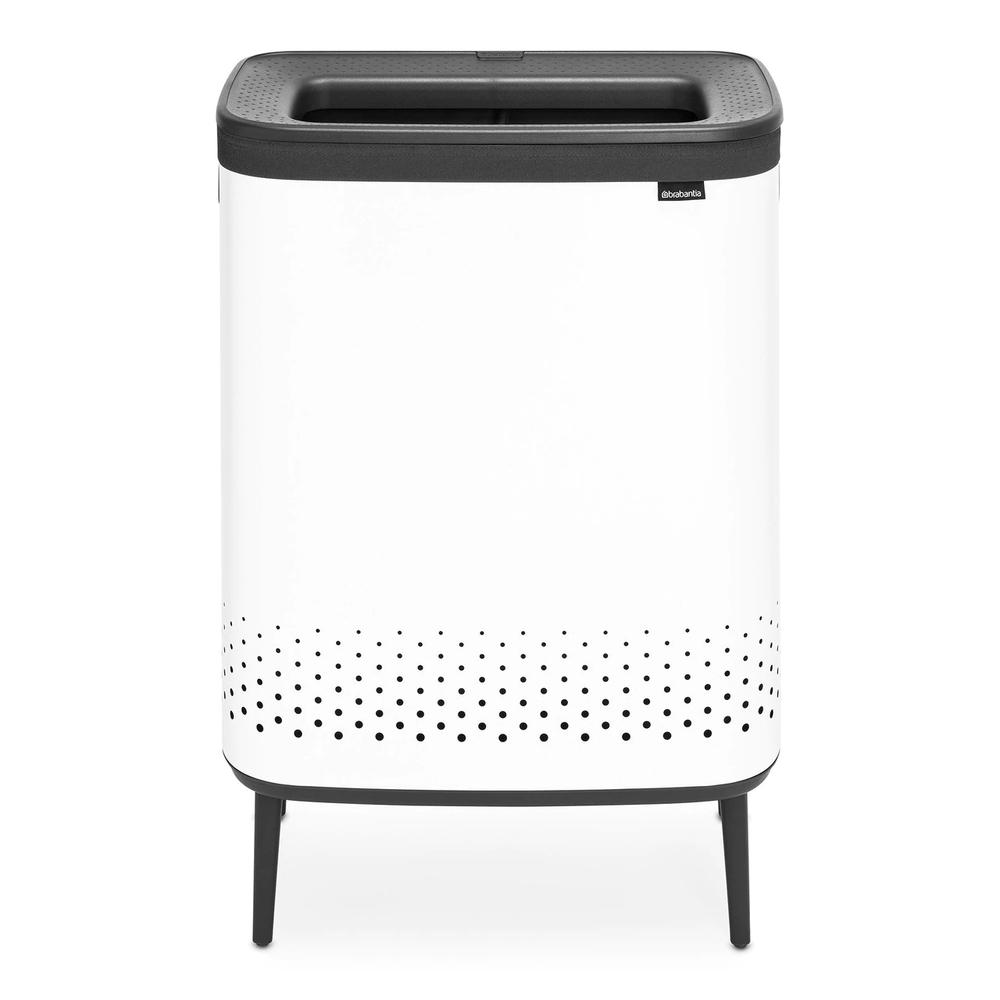 Brabantia Bo Laundry Bin Hi (White) 2 x 45L Buy online at The Nile