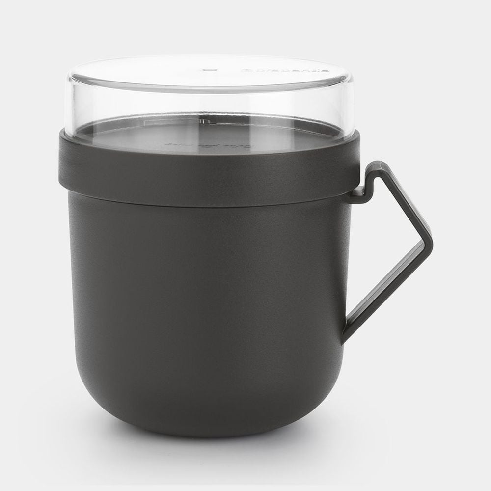 Brabantia Make & Take Soup Mug (Dark Grey) - 600mL by Brabantia - ISBN: 8710755203824