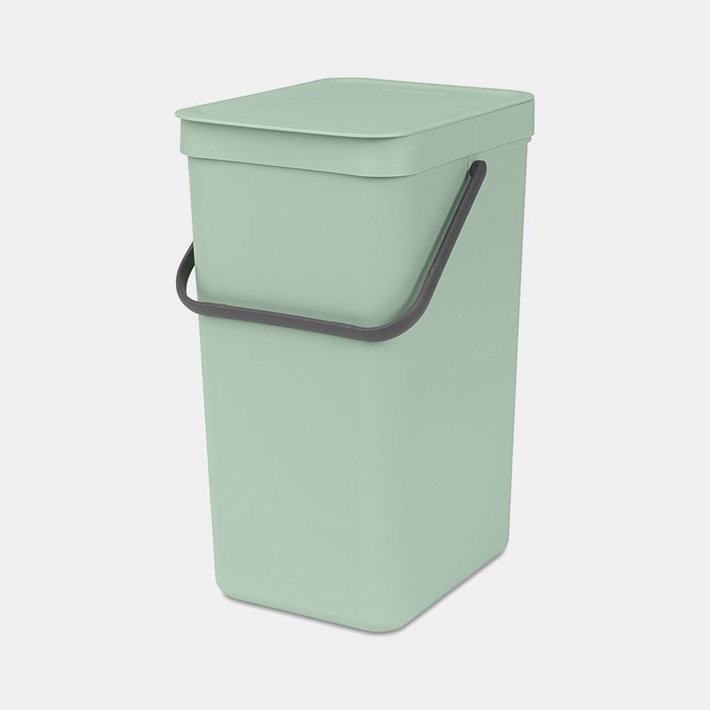 Brabantia Waste Bin Sort & Go (Jade Green) - 16L, 8710755211867