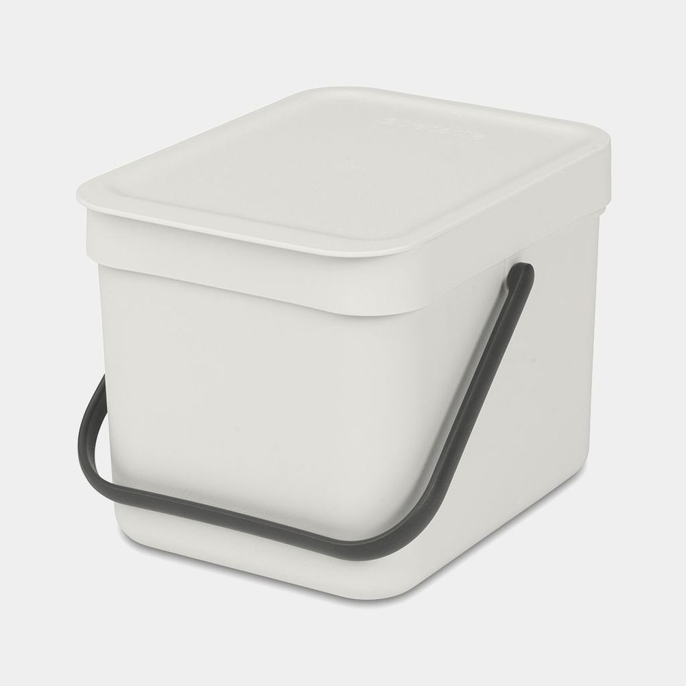 Brabantia Waste Bin Sort & Go (Light Grey) - 6L by Brabantia - ISBN: 8710755213267