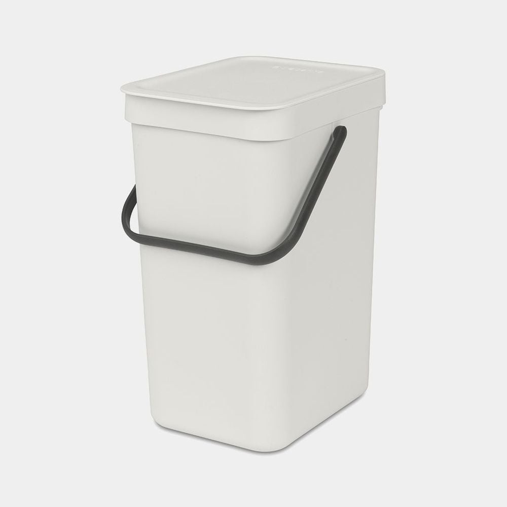 Brabantia Waste Bin Sort & Go (Light Grey) - 12L by Brabantia - ISBN: 8710755213281