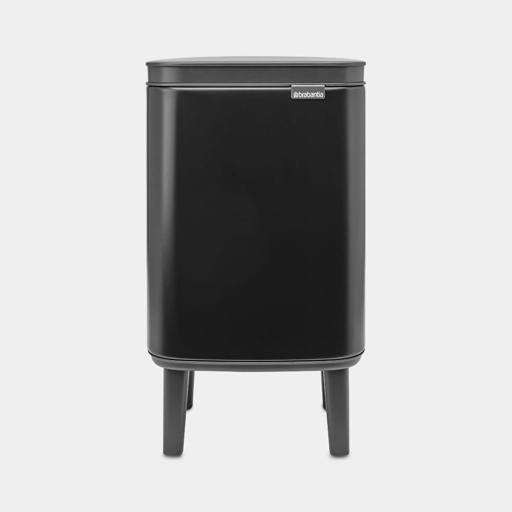 Brabantia BO Waste Bin Hi (Matt Black) - 4L, 8710755227028