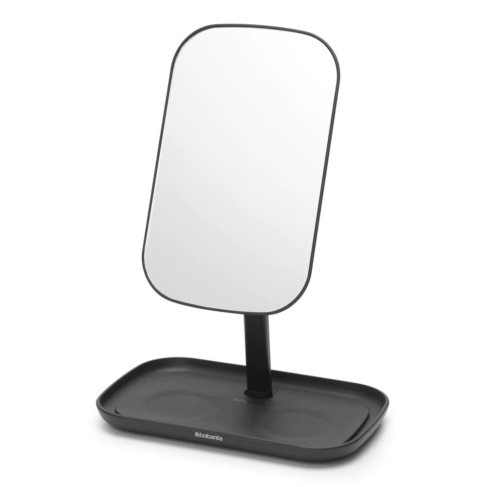 Brabantia Mirror With Storage Tray (Dark Grey) by Brabantia - ISBN: 8710755280702