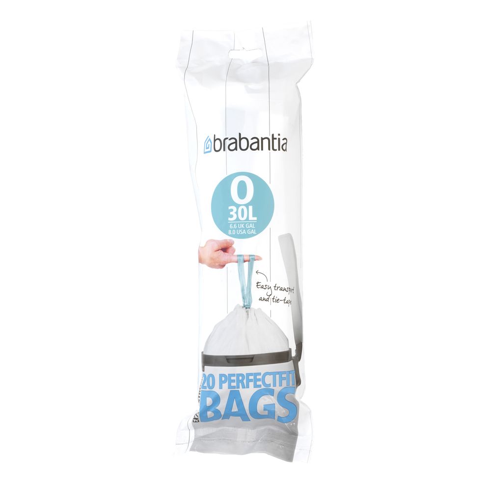 Brabantia Liner Roll O, 20 Bags - 30 Litre by Brabantia - ISBN: 8710755300349