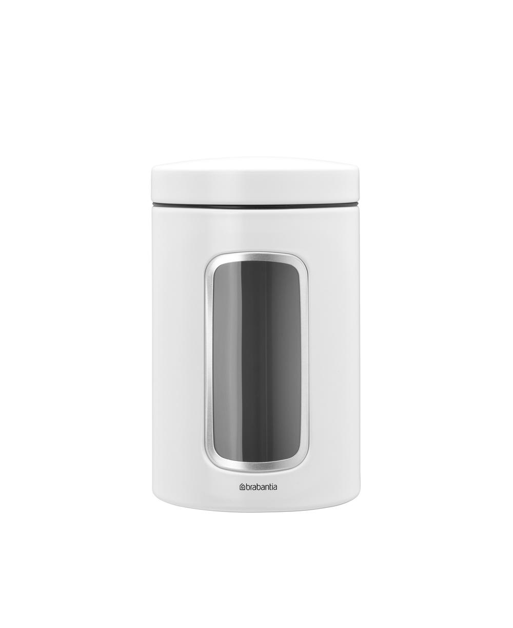 Brabantia Window Canister (White) Buy online at Well Cooked