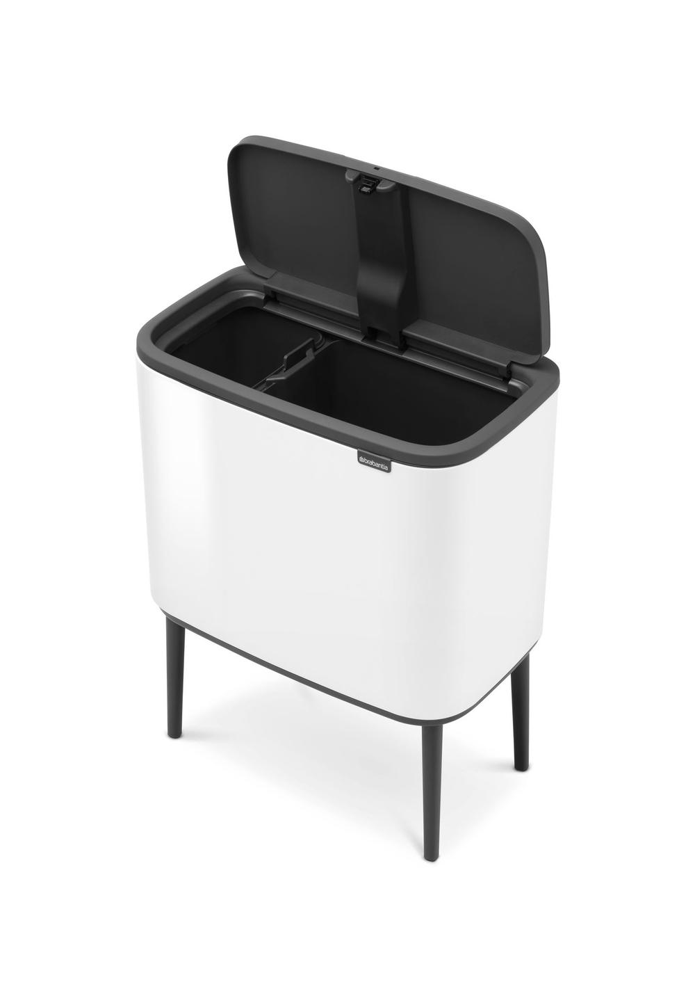 Brabantia Bo Touch Bin (White) - 34 Litres, 8710755313547