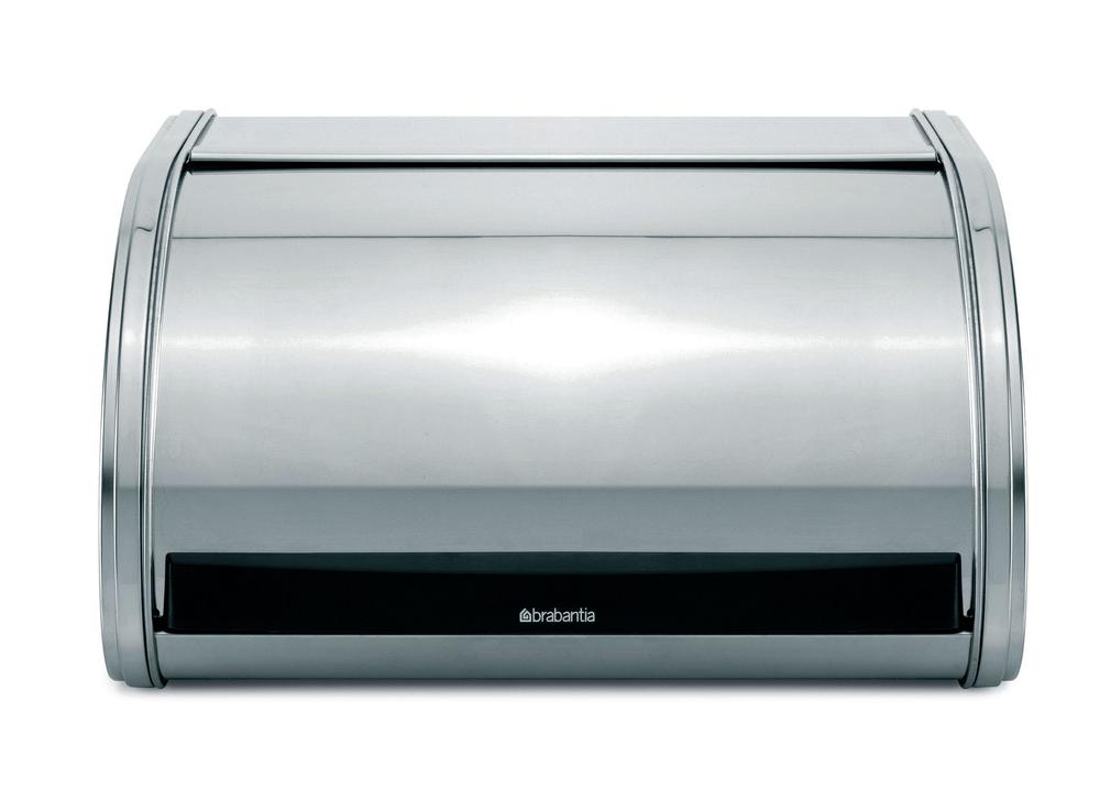 Brabantia Roll-Top Stainless-Steel Bread Box, 8710755339585
