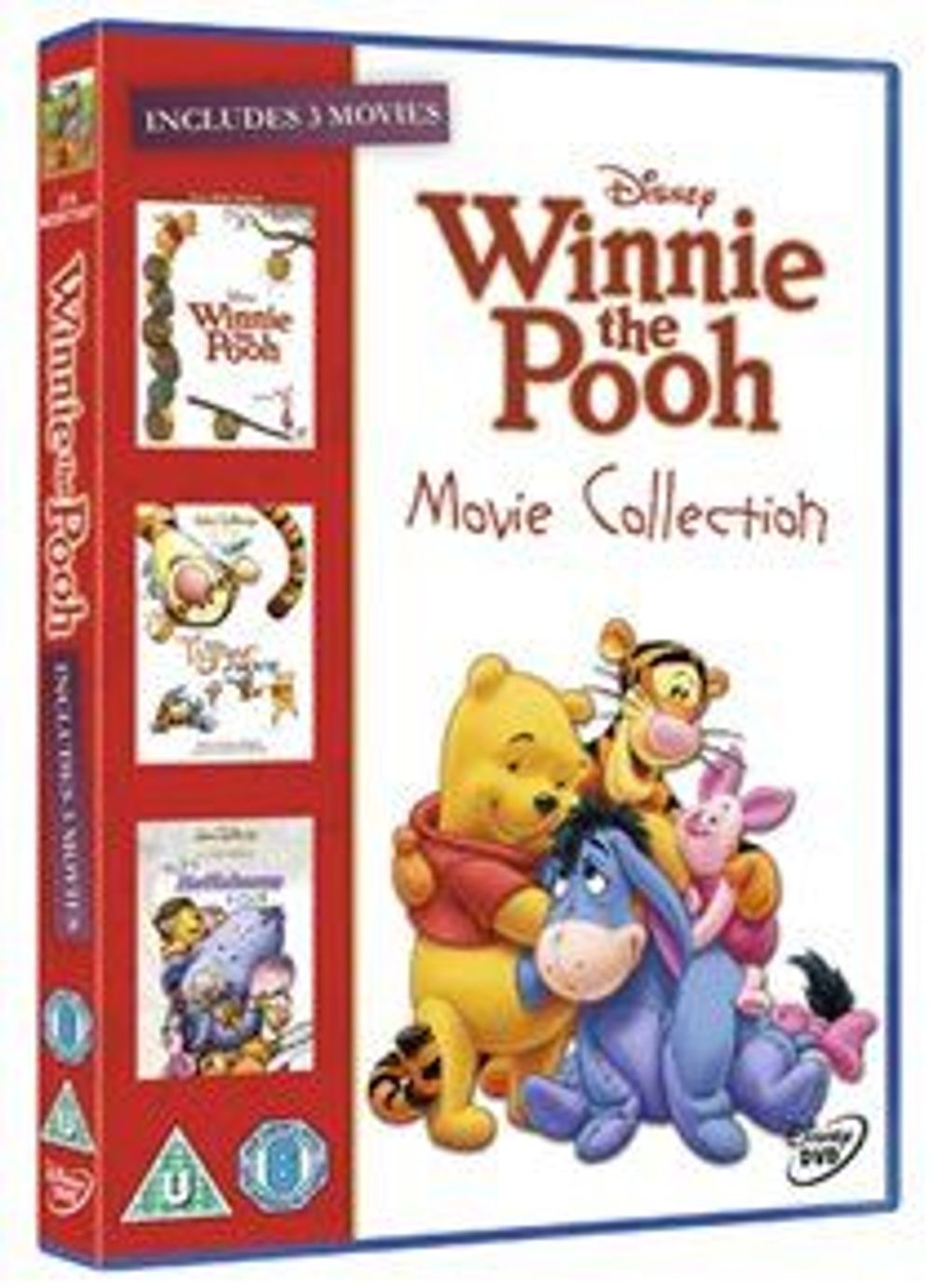 Winnie the Pooh/The Tigger Movie/Pooh's Heffalump Movie - ISBN: 8717418337278