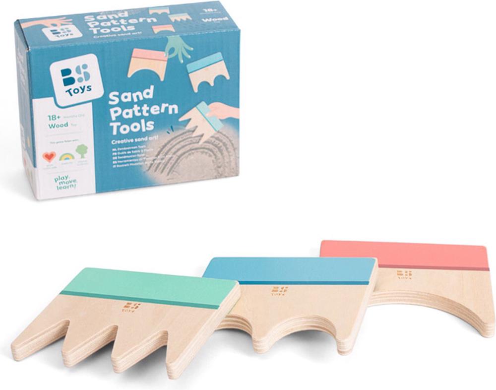 BS Toys Sand Pattern Tools by BS Toys - ISBN: 8717775445104