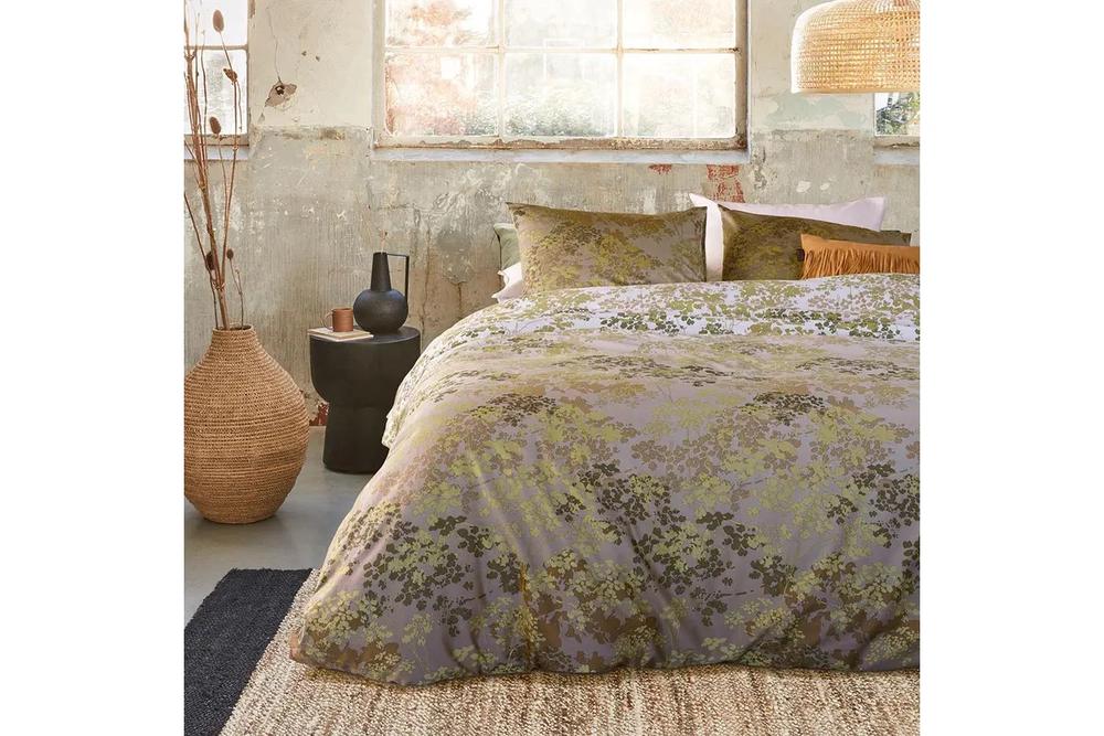 Bamboo Cotton Quilt Cover Set (Pantalla Green), 8719931740313