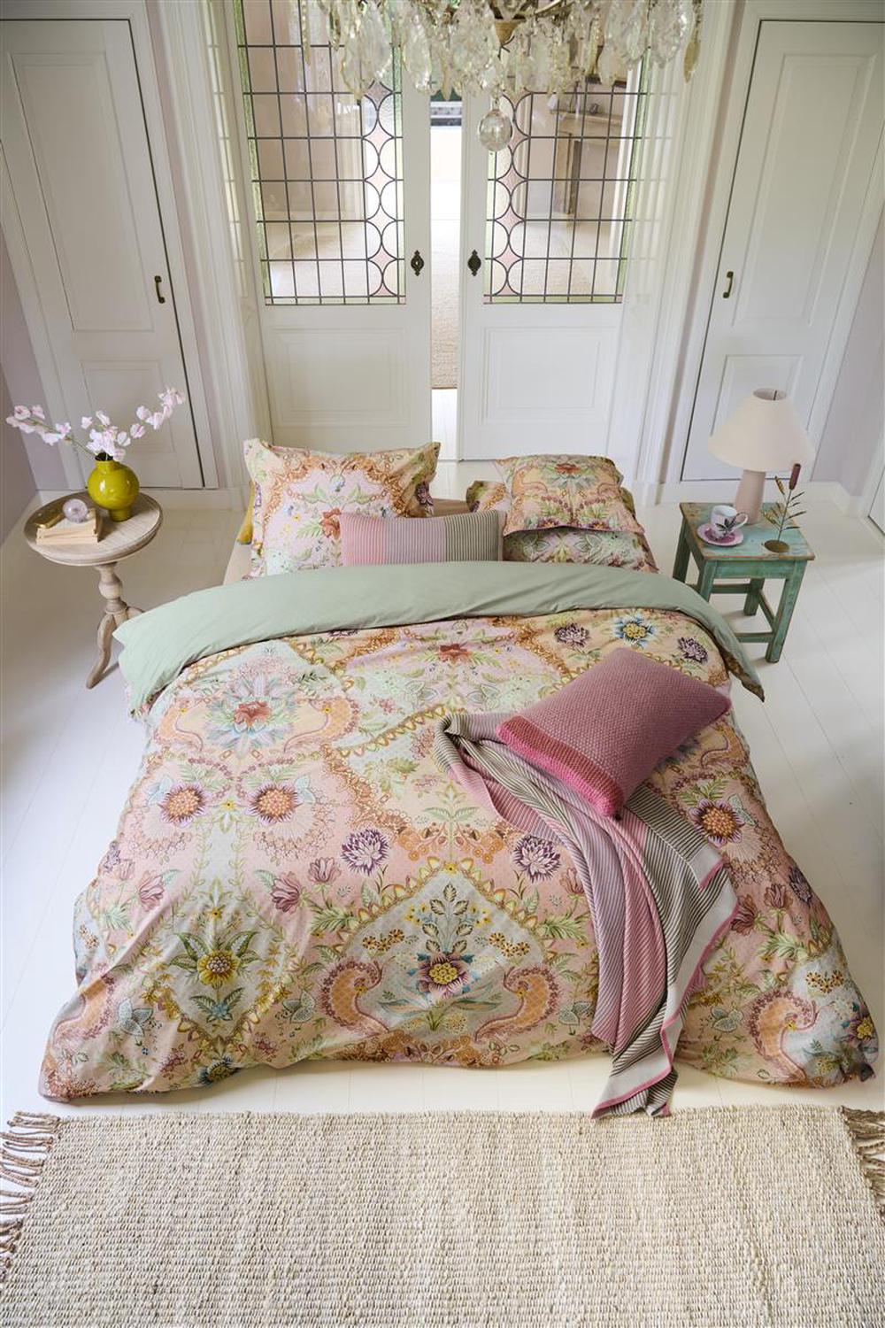 Pip Studio Saluti Grandi Pastel Cotton Quilt Cover Set - Queen, 8719931836863
