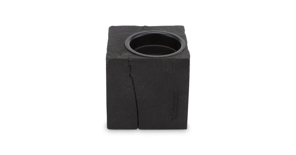 VT Wonen Square Reversable Candle Block - 10 x 10 x 10cm, 8720088011850