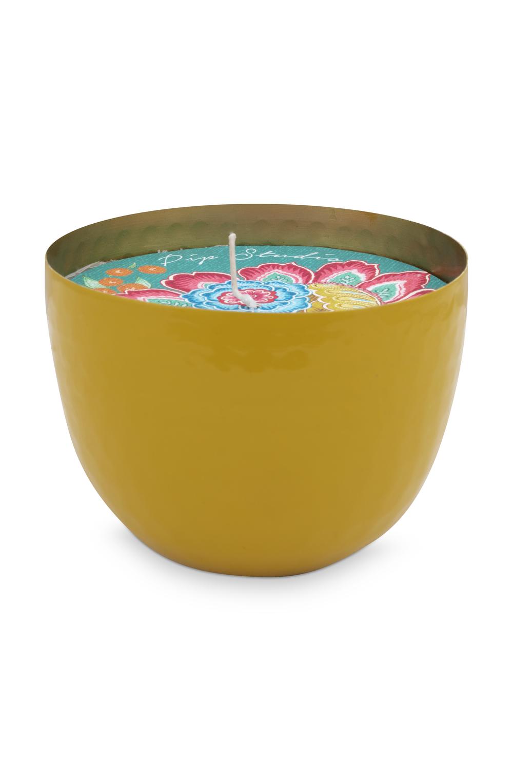 Cup with Candle (Yellow), 8720088015650