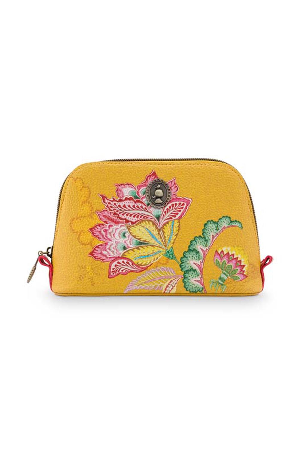 Jambo Flower Triangle Beauty Bag (Yellow), 8720088016831