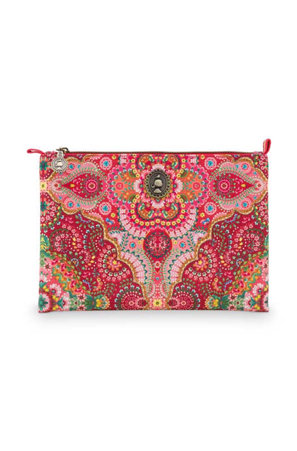 Moon Delight Flat Beauty Pouch (Red), 8720088017111