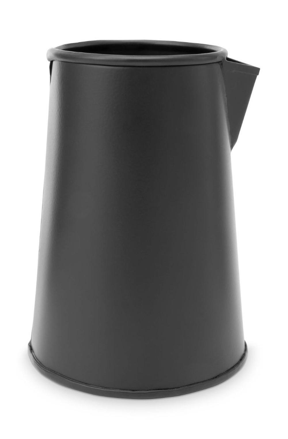 Metal Pitcher (Black) - 9x9x15cm, 8720088019276