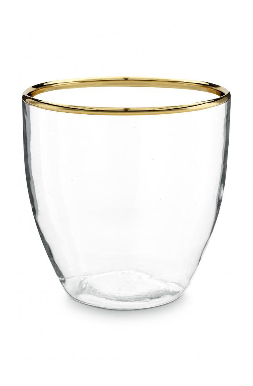 VT Wonen Decorative Glass Vase - 11.5/6 x 11.5cm, 8720143990229