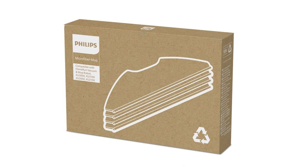 Philips Replacement Flat Mops 2000S, 4pcs by Philips - ISBN: 8720389029257