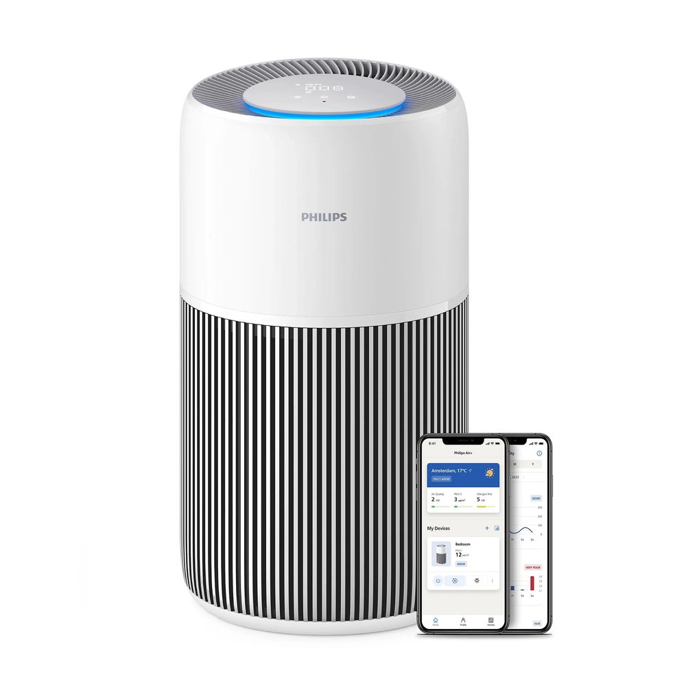 Philips PureProtect 2200 Series Smart Air Purifier (Silver White) by Philips - ISBN: 8720389065224