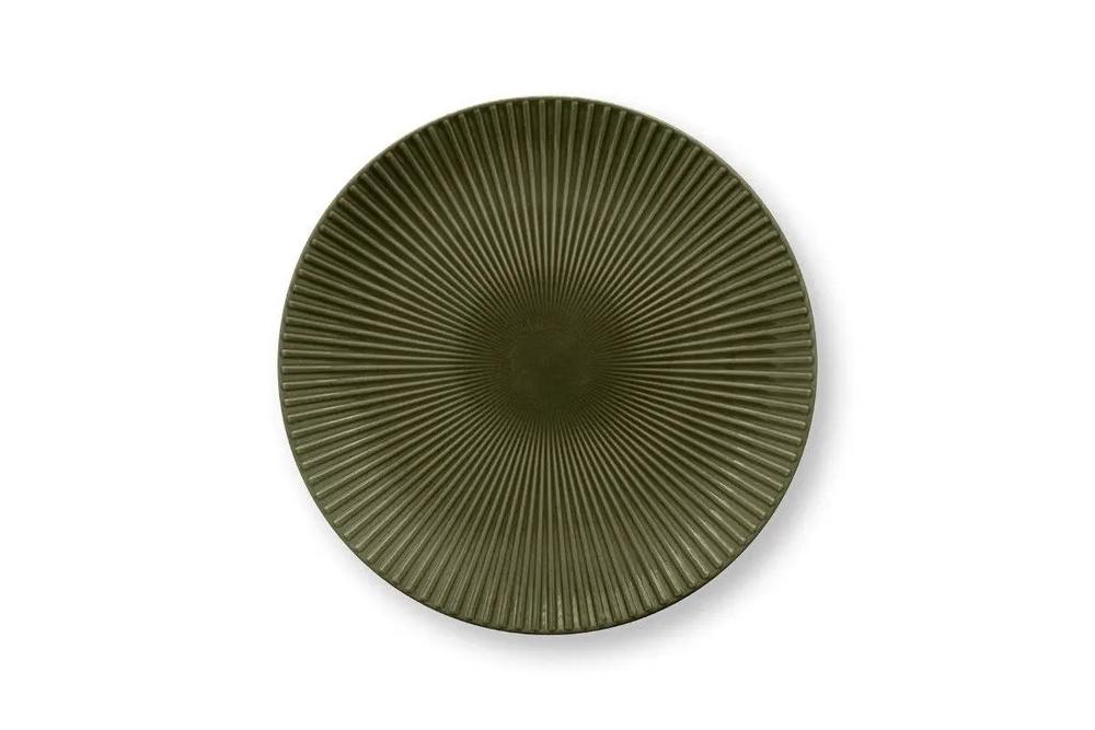 VTWonen Relievo Plate (Dark Green) - 30cm, 8720512745498