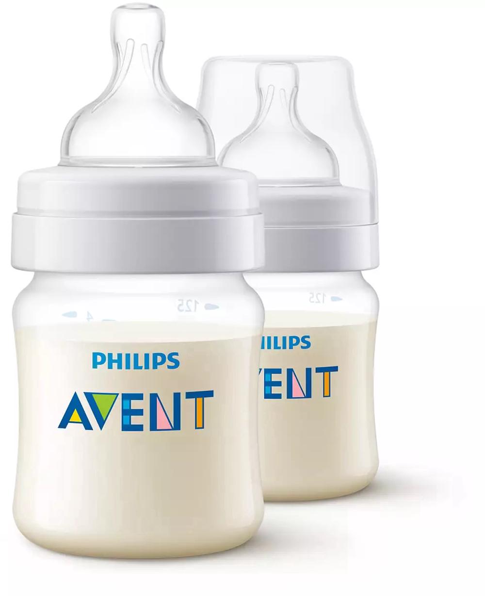 Anti-Colic Bottle SCY100/02, 2 Pack - 125mL, 8720689009706