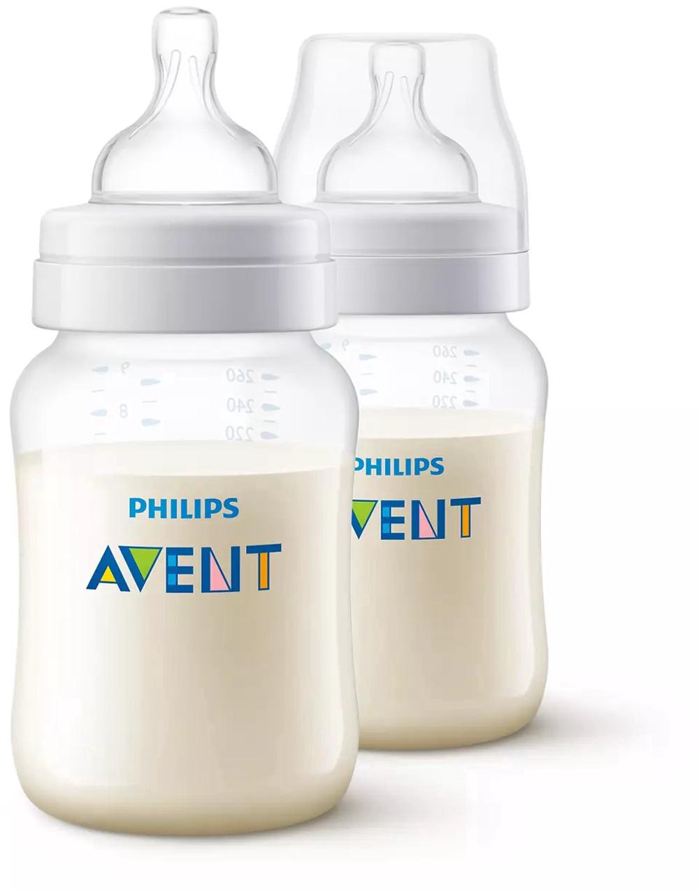 Anti-Colic Bottle SCY103/02, 2 Pack - 260mL, 8720689009904