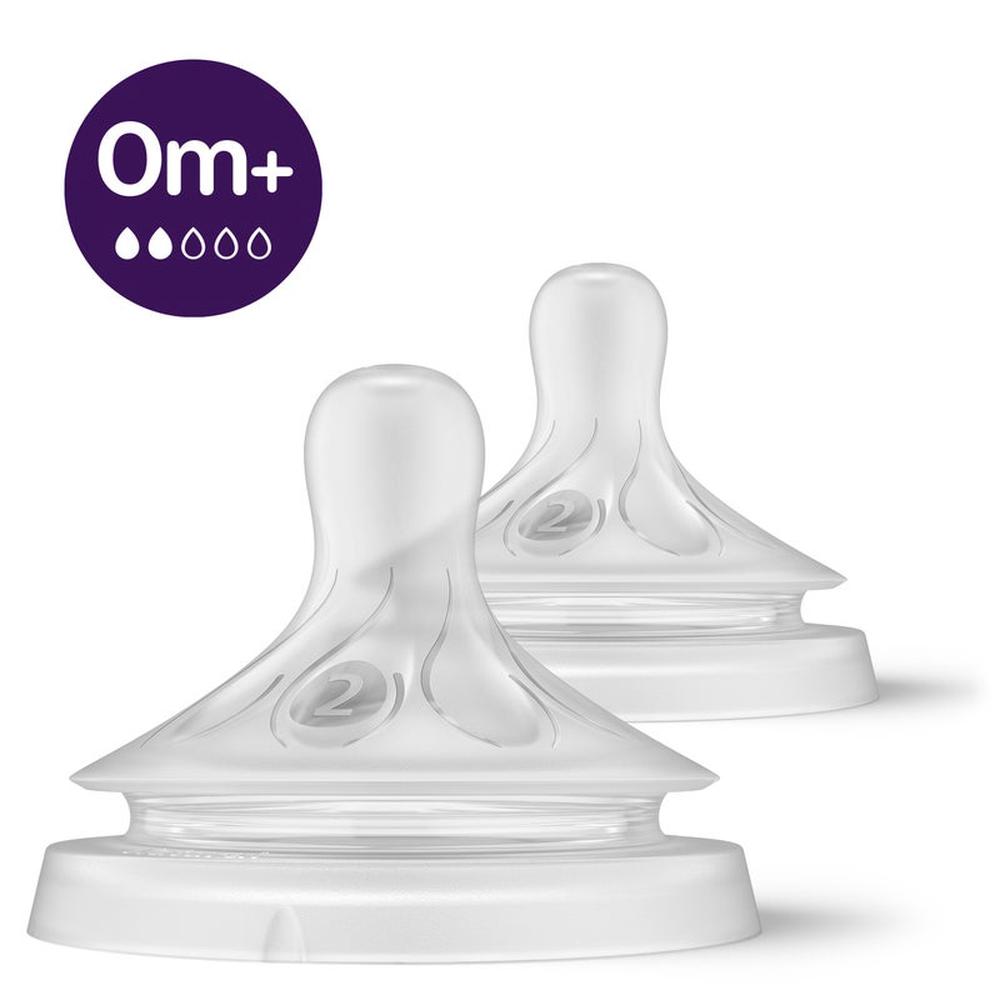 Avent Natural Response Teat Flow 2, 2 Pack - Newborn+, 8720689011440
