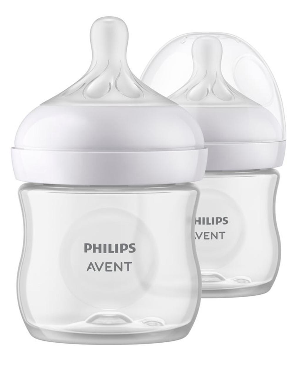 Avent Natural Response Bottle, 2 Pack, 8720689011631