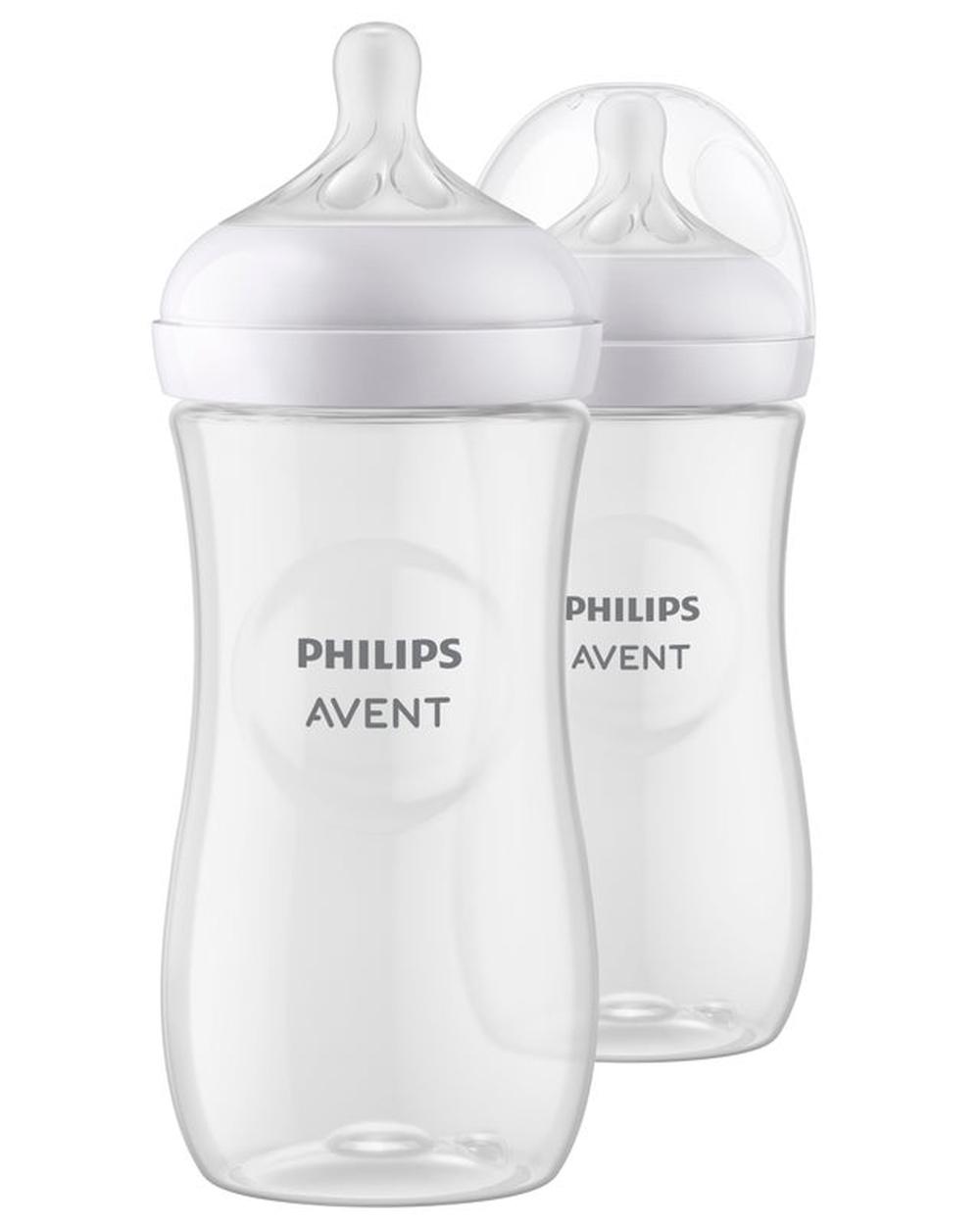 Avent Natural Response Bottle, 2 Pack, 8720689011983