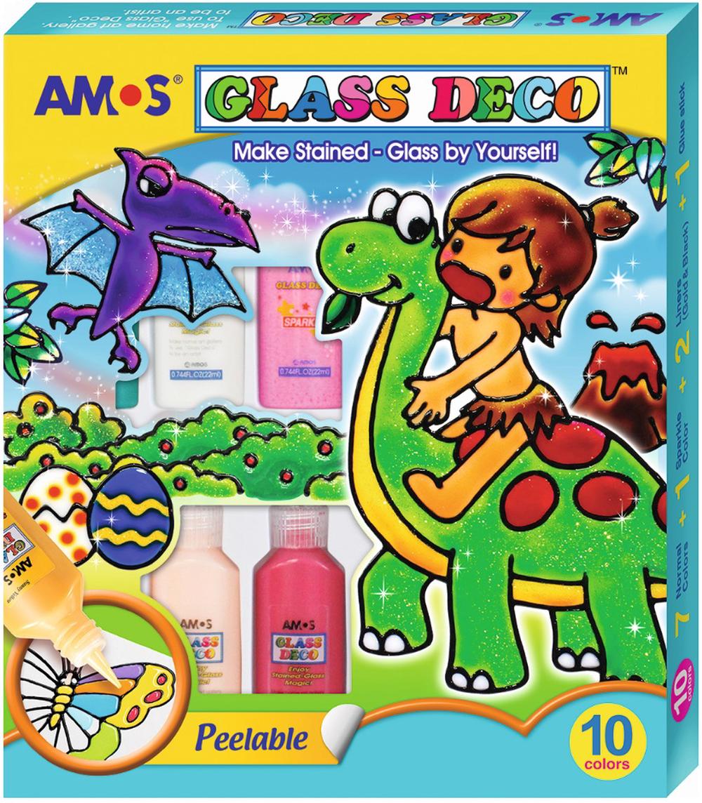 Glass Deco Pack, 10 Colours, 8802946500468