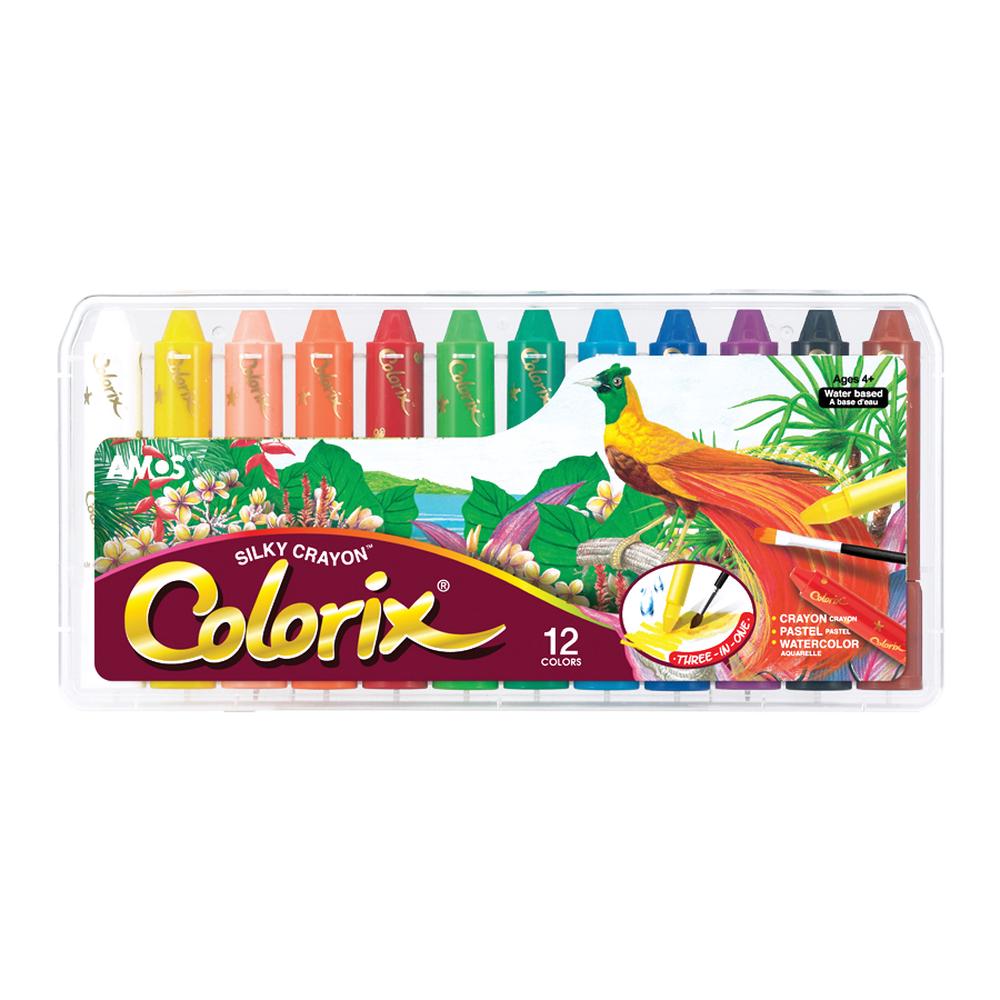 Colorix Crayons,12 Pack, 8802946502127