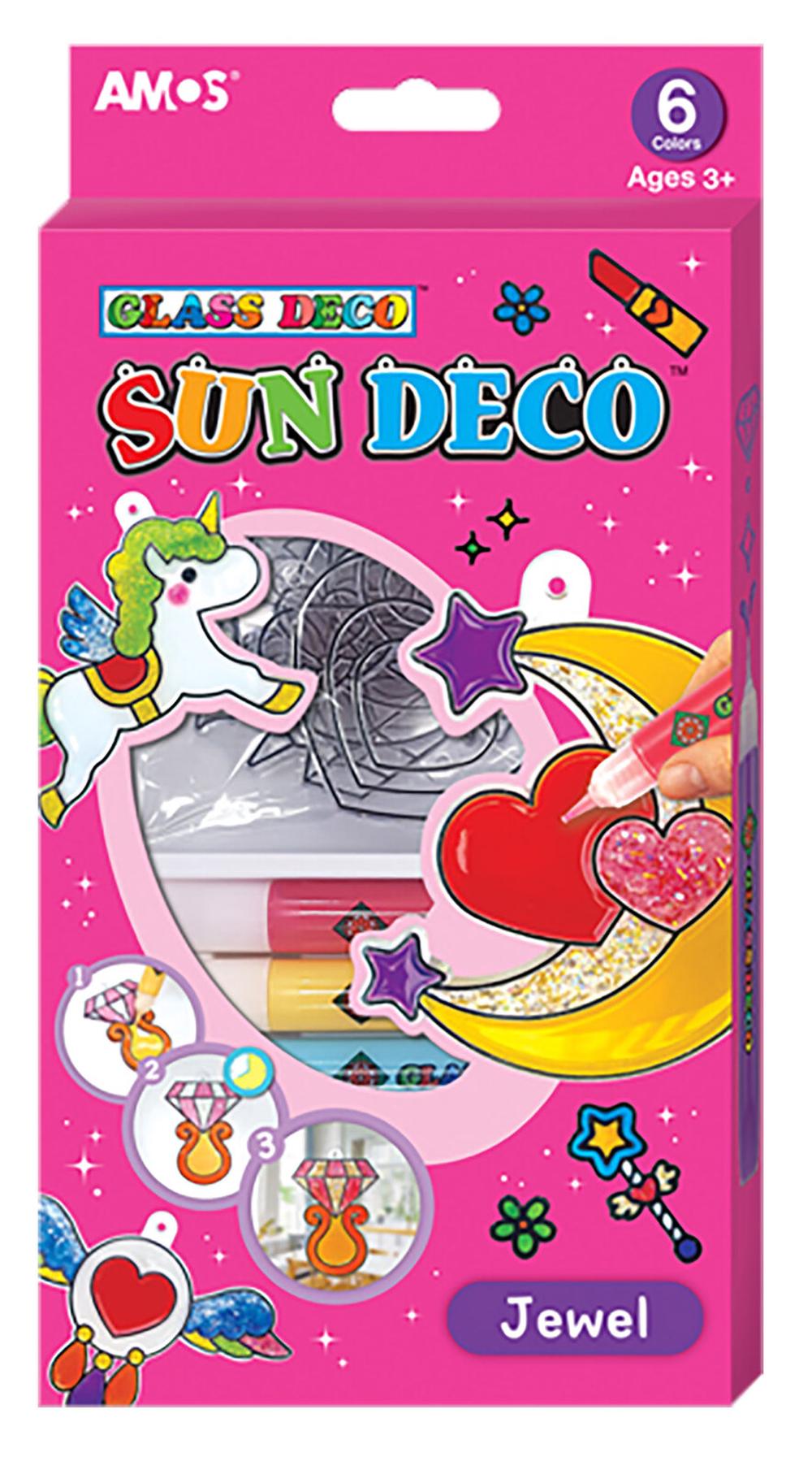 Amos Glass Deco Sun Deco - Jewel, 8802946511617